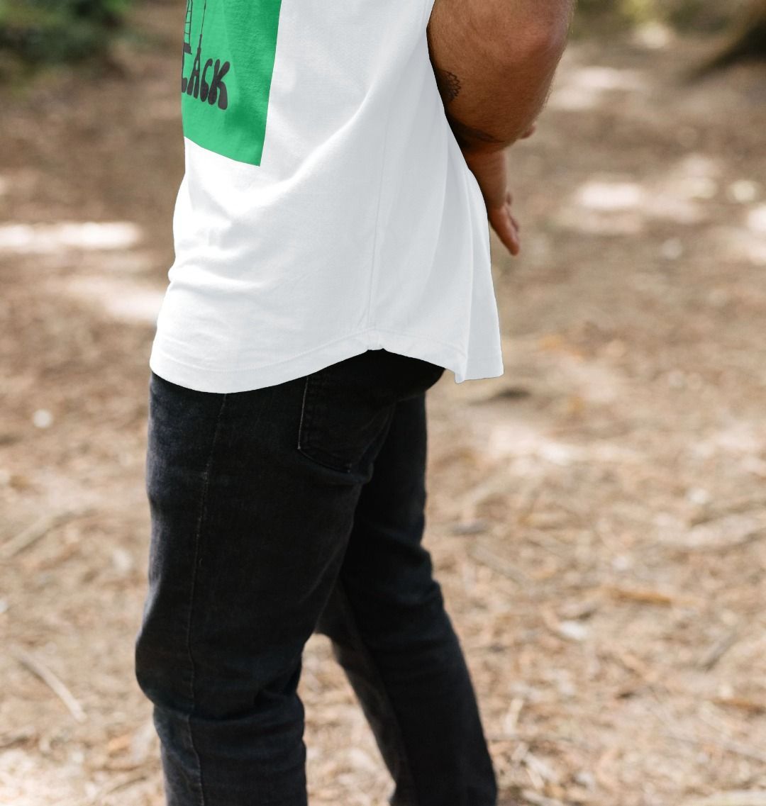 'Green is the New Black' Longline Tshirt