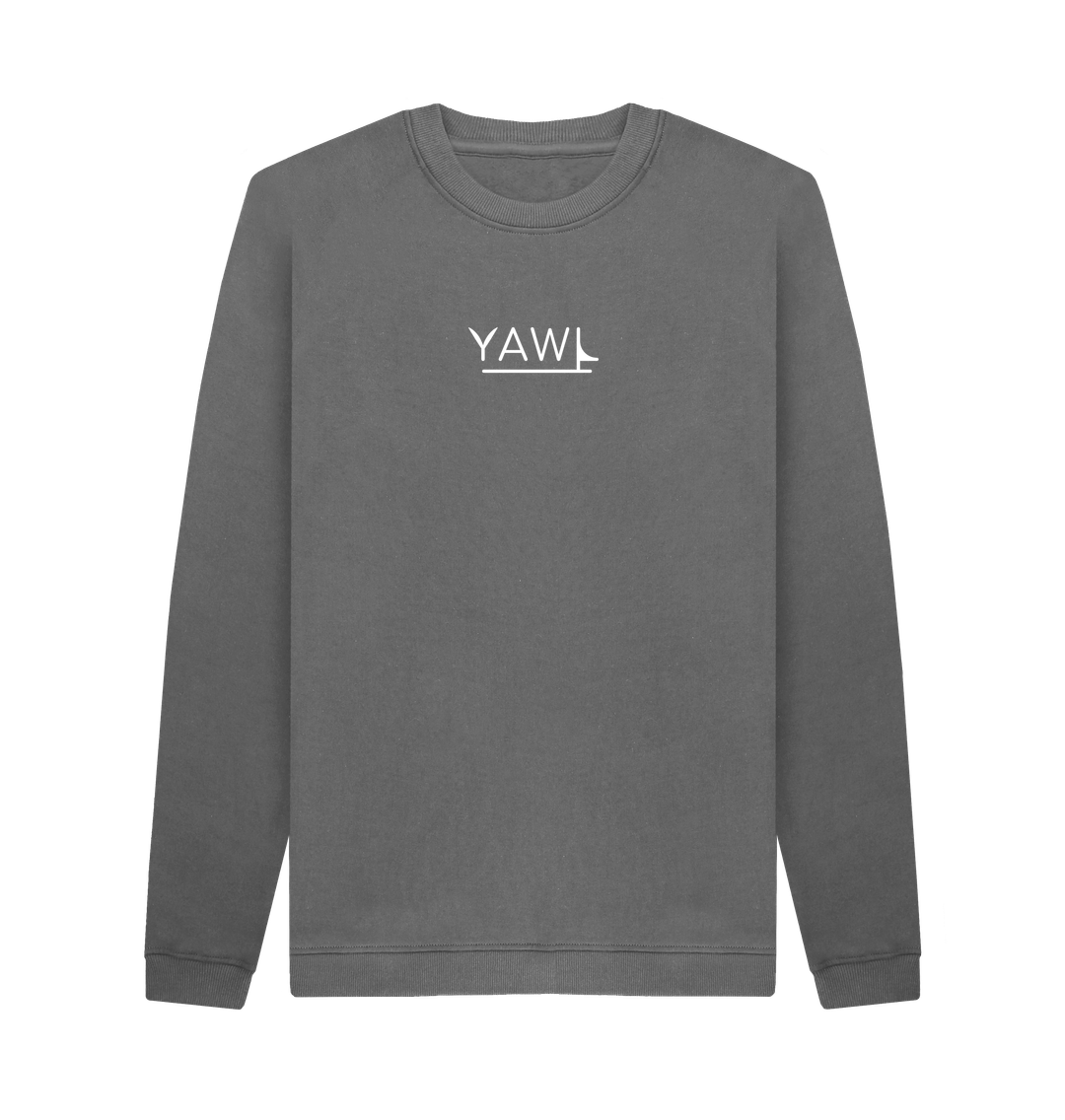 Slate Grey YAWL Crew Neck Sweater