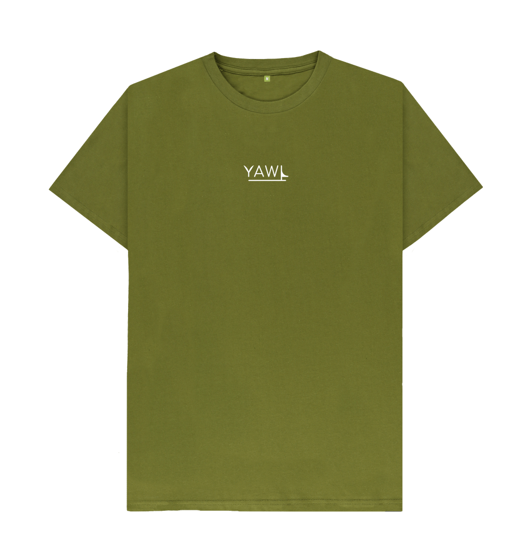 Moss Green 'Threads of Change' Dark Tshirt