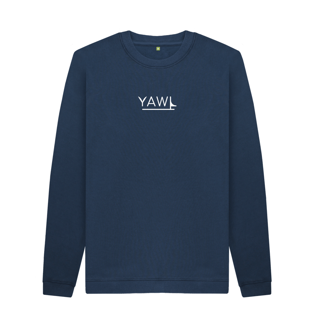 Navy Blue YAWL Crew Neck Sweater