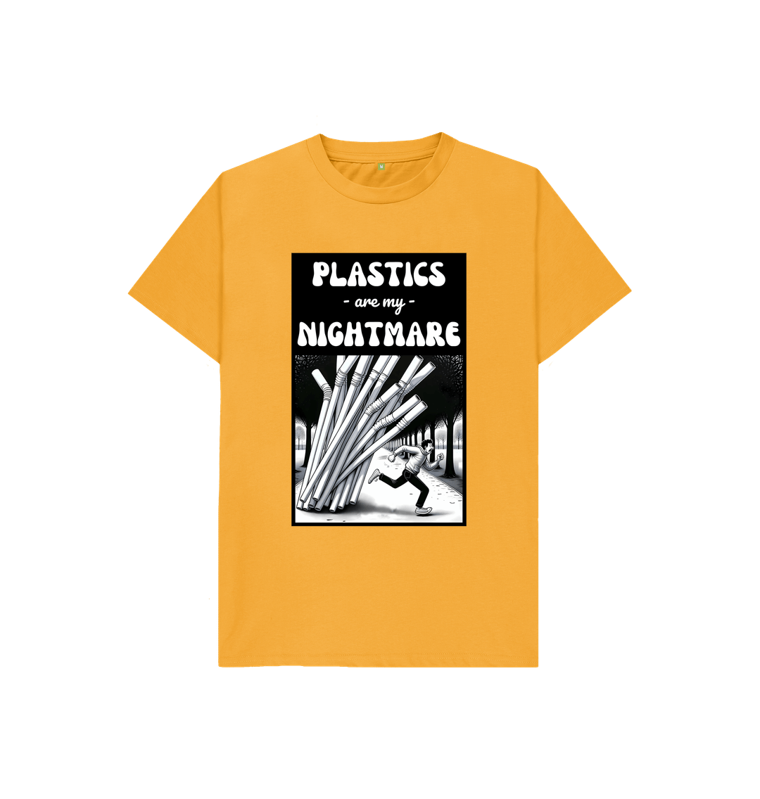 Mustard 'Plastics are my Nightmare' Kids Tshirt