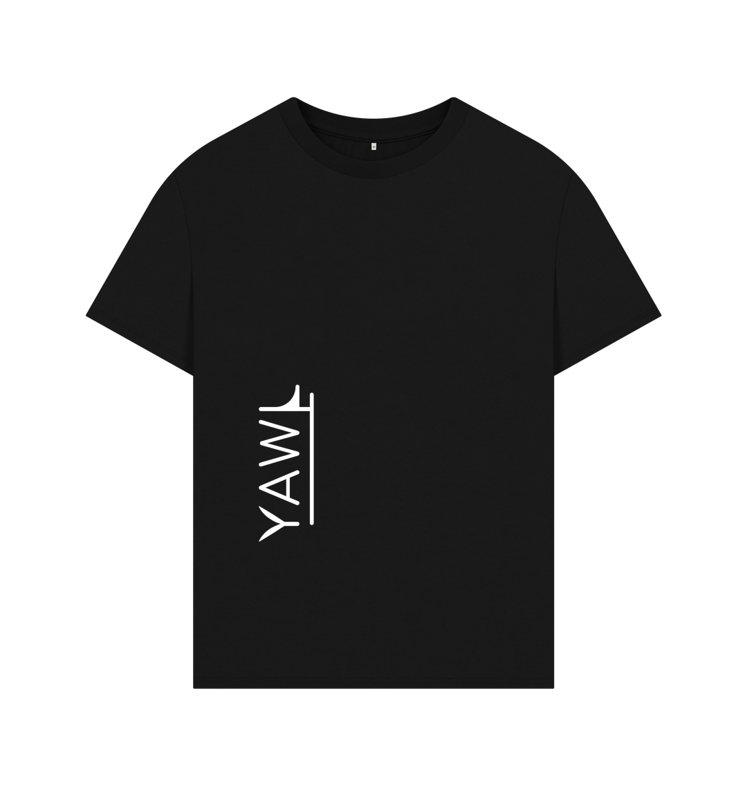 Black YAWL Oversized Tshirt