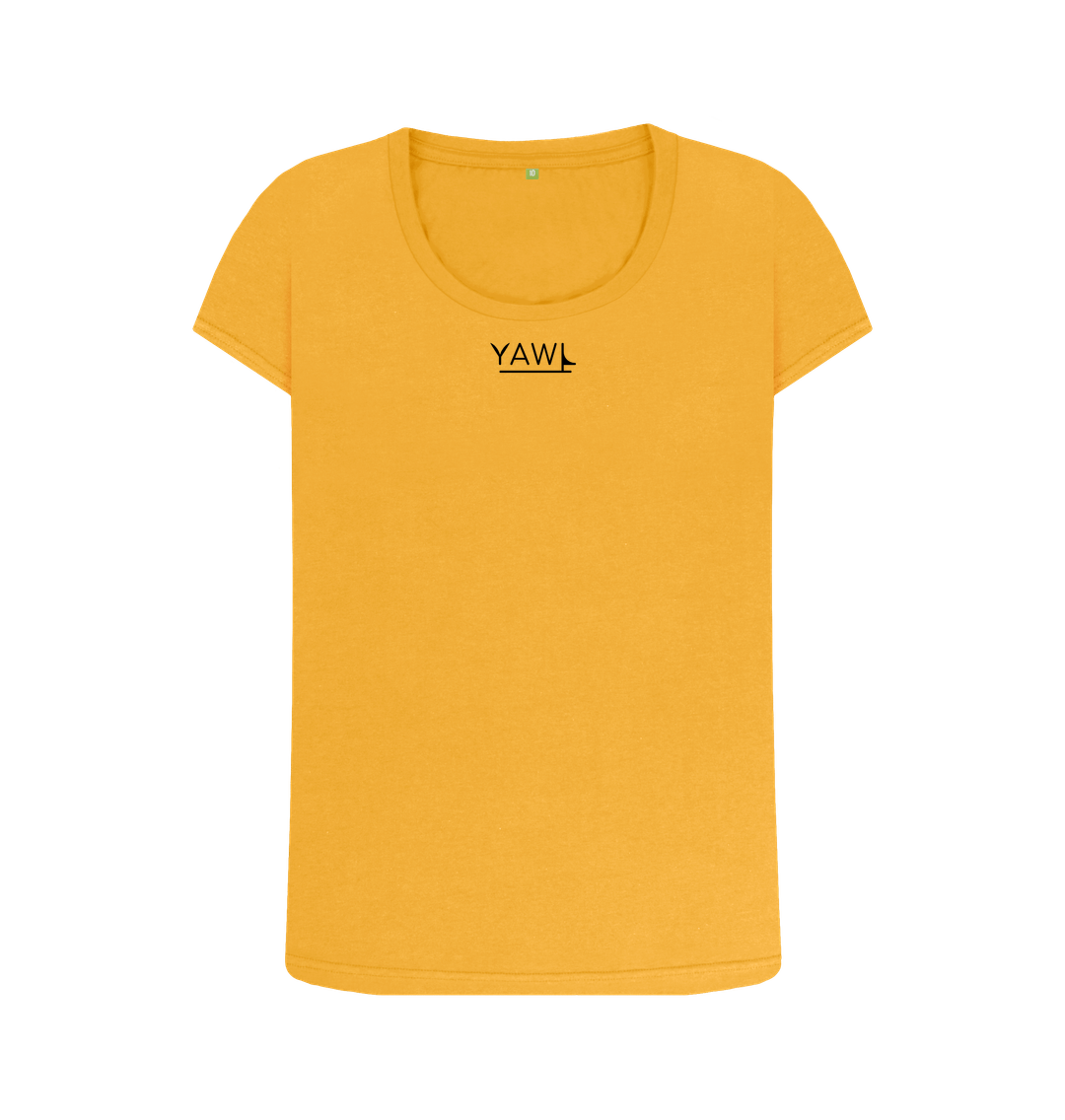 Mustard 'Threads of Change' (Light) Scoop Neck