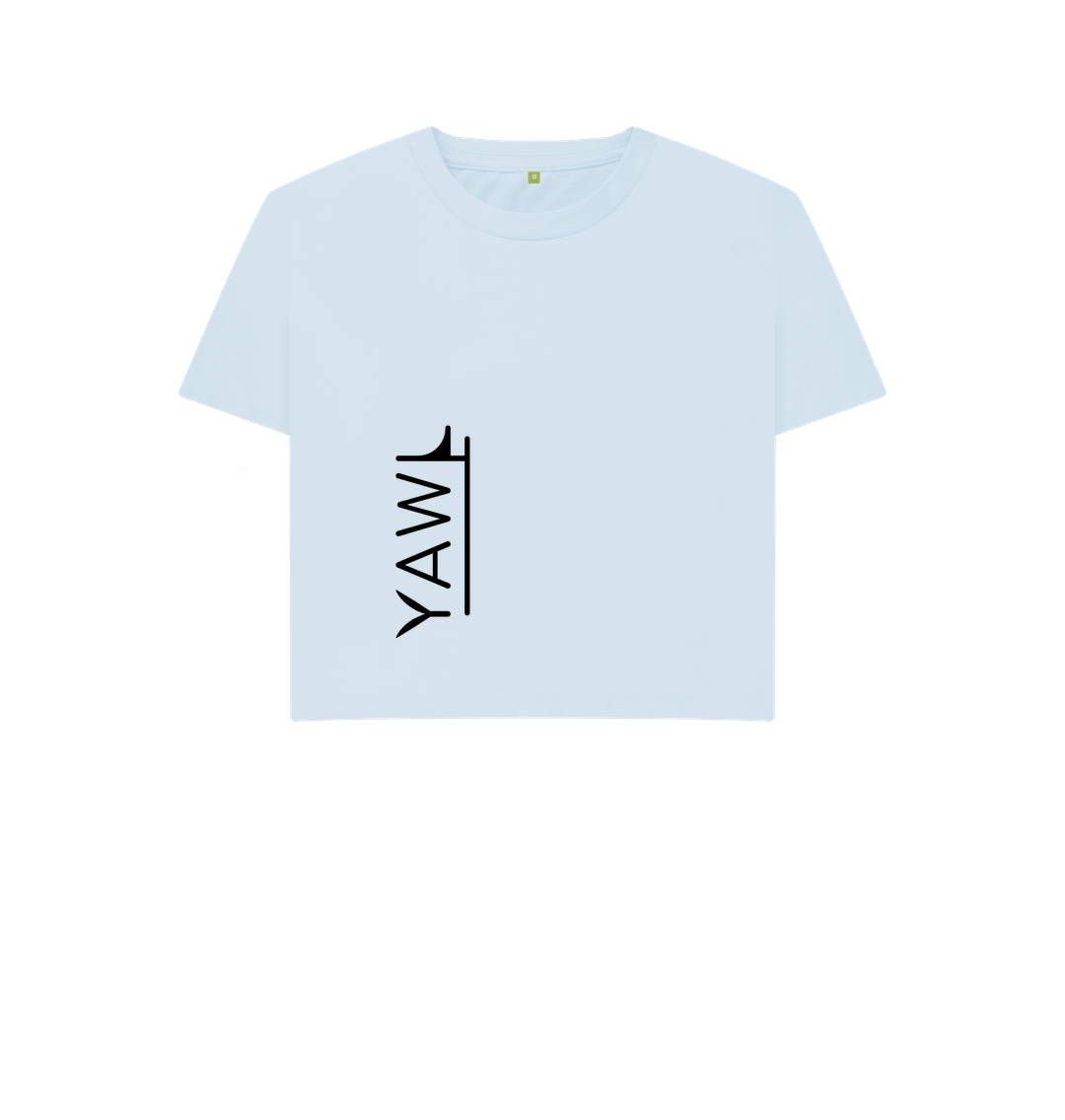 Sky Blue YAWL Boxy Tshirt