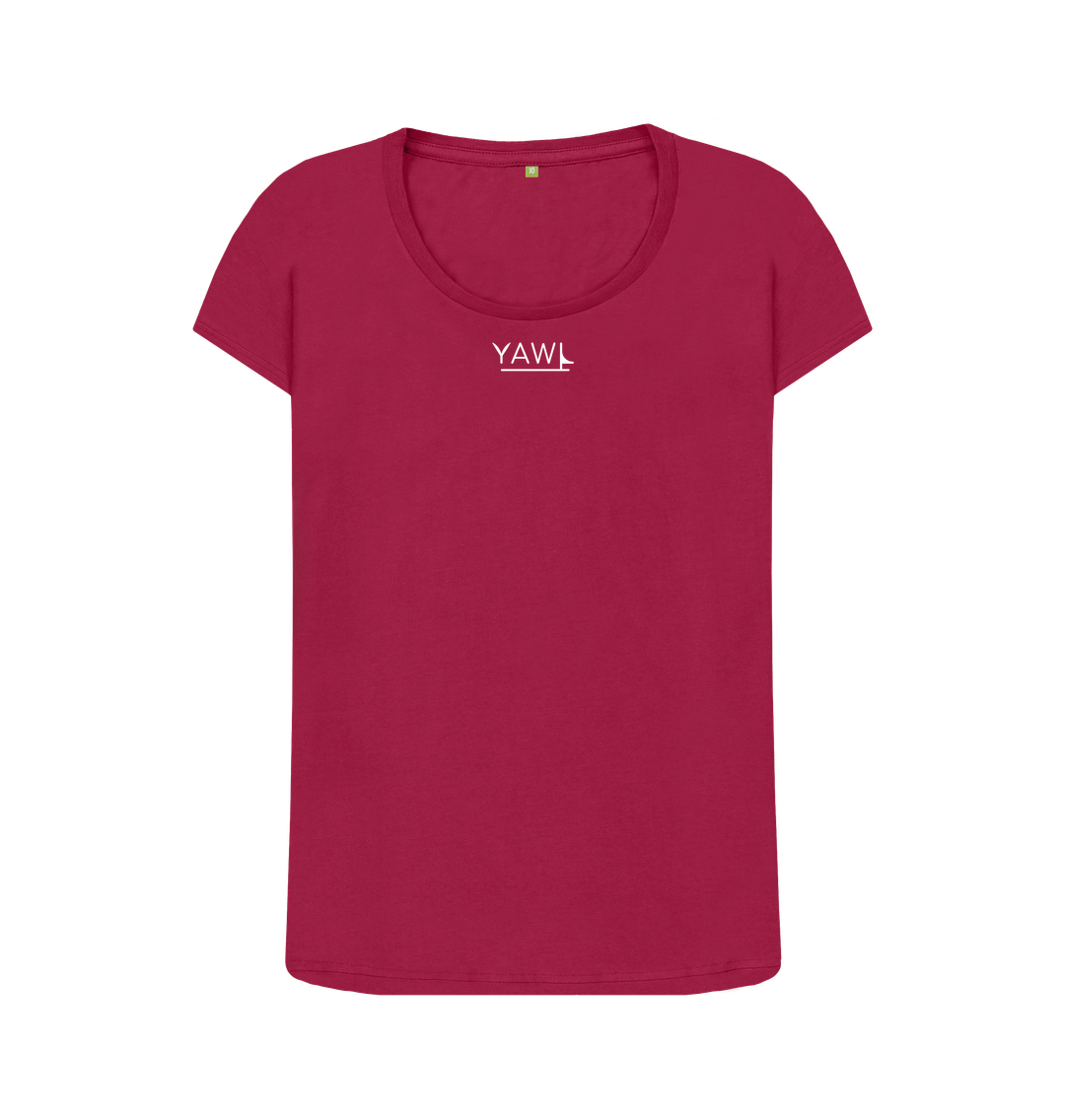 Cherry 'Threads of Change' (Dark) Scoop Neck