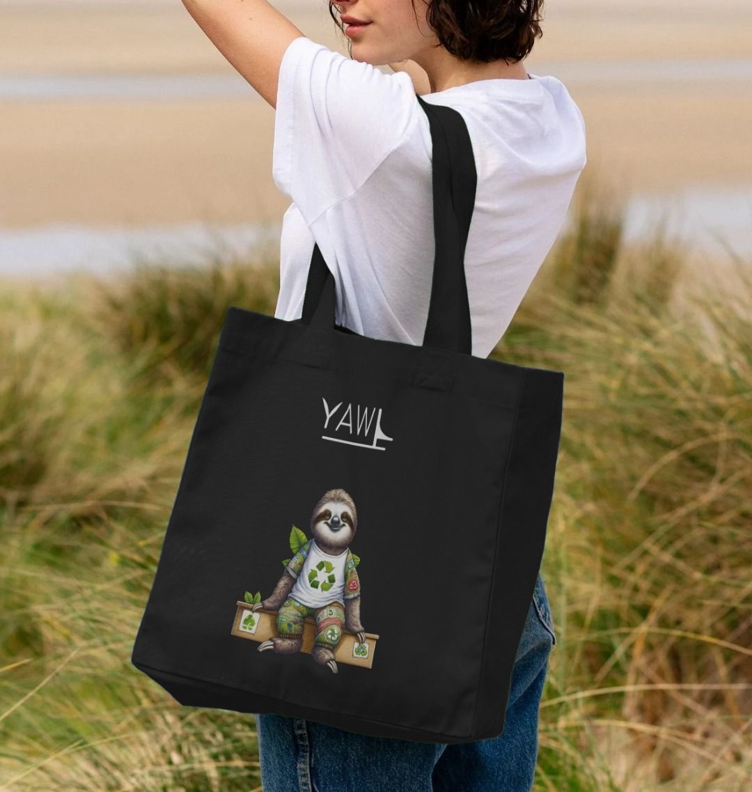 Sitting Sloth Tote Bag