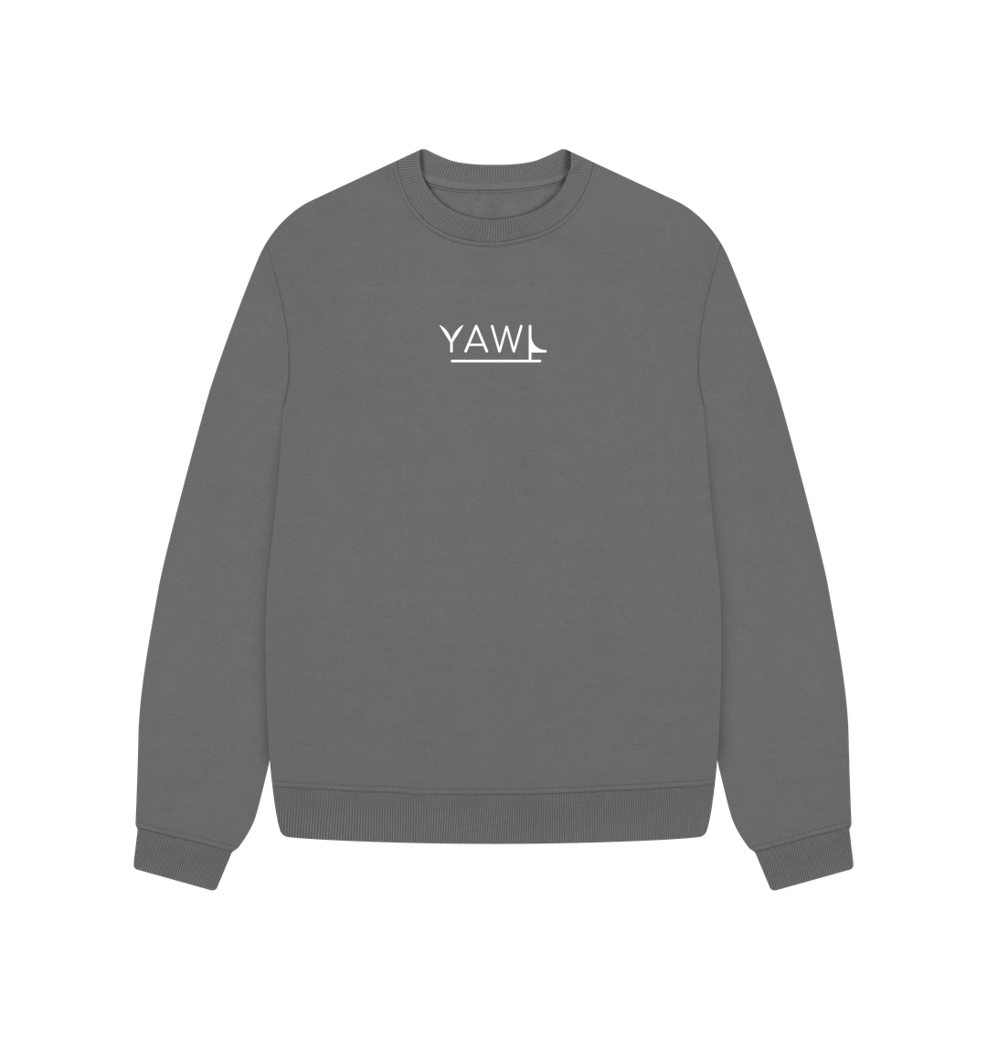 Slate Grey YAWL Oversized Sweater