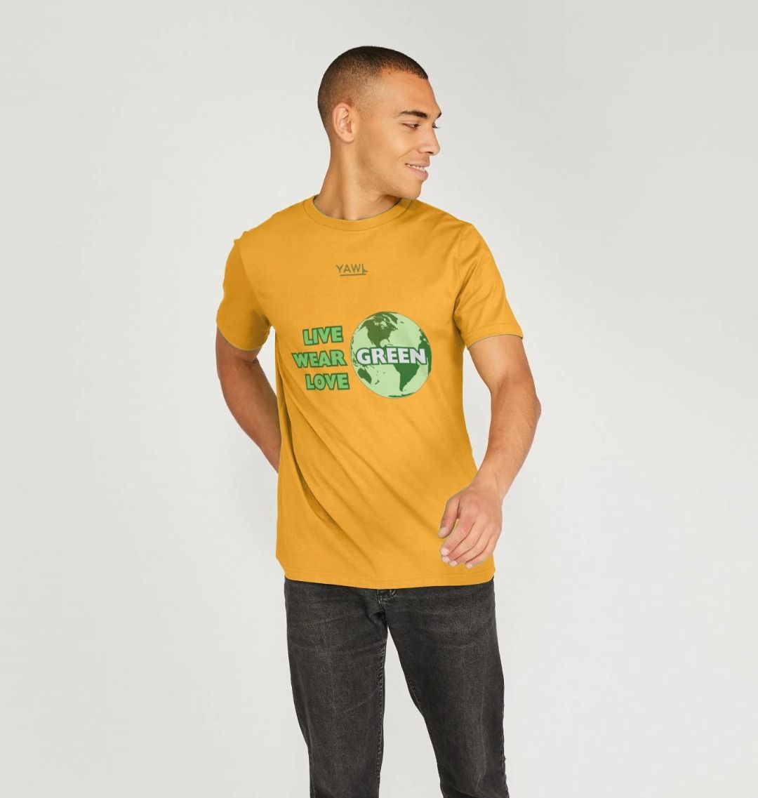 'Live, Wear, Love Green' Tshirt