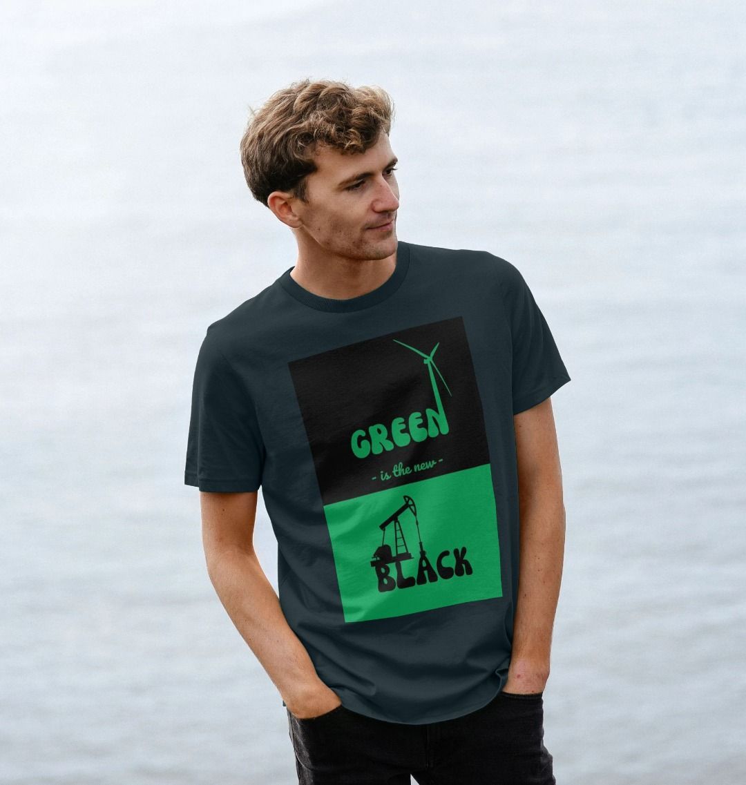 'Green is the New Black' Tshirt