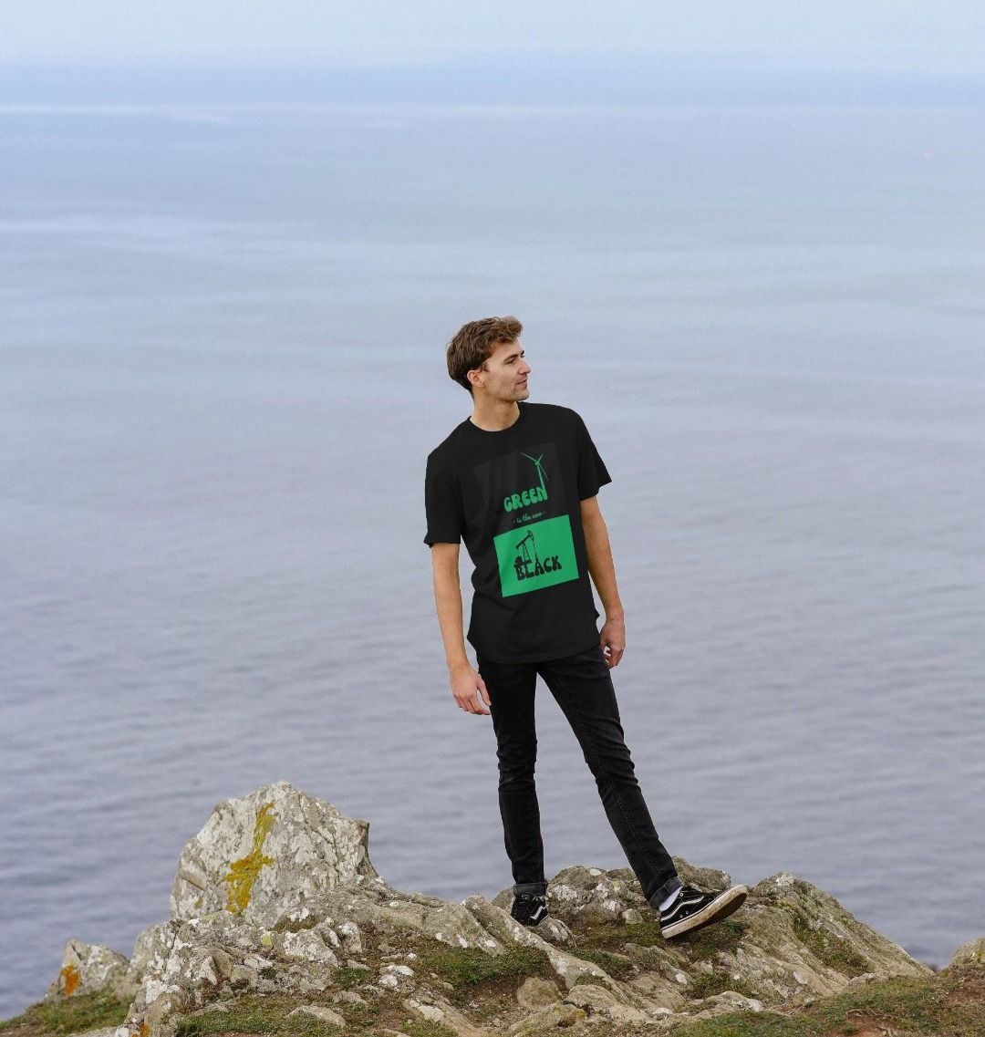 'Green is the New Black' Longline Tshirt