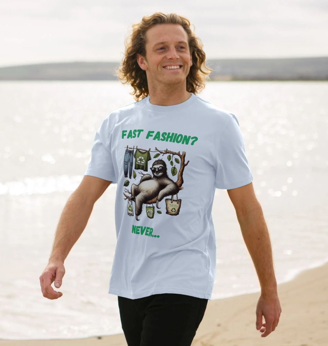 'Fast Fashion?' Sloth Tshirt