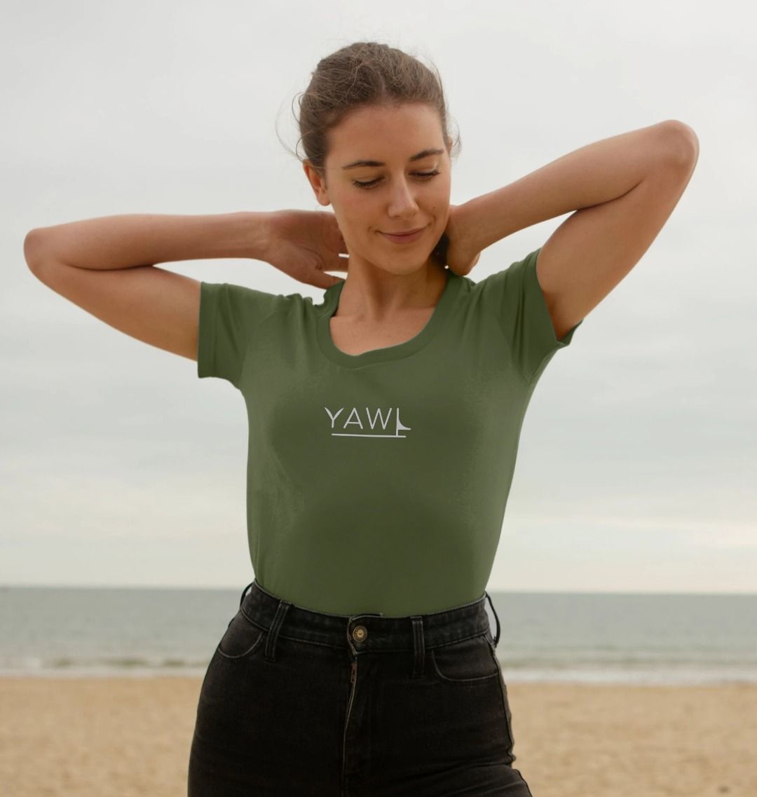 YAWL Scoop Neck Tshirt