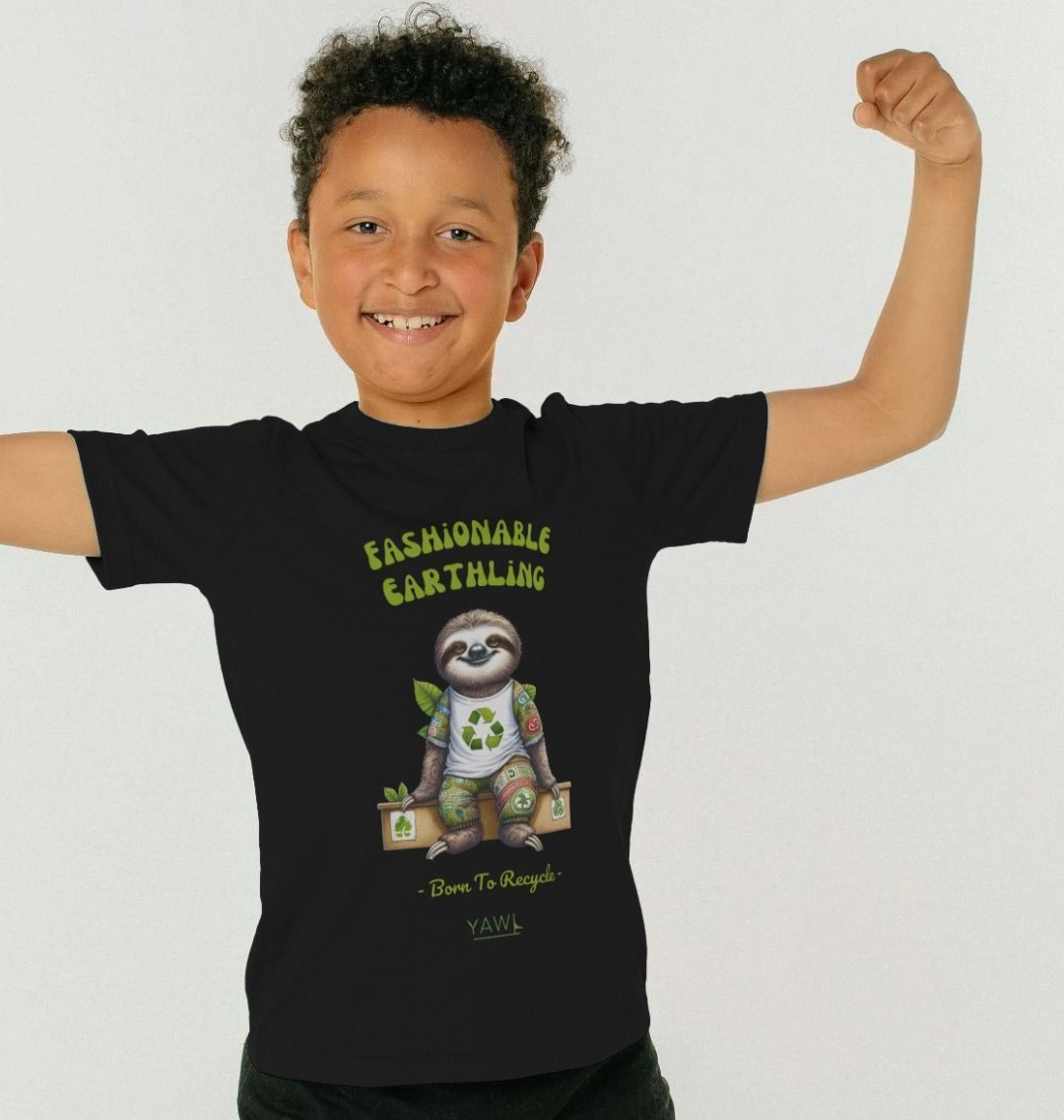 'Fashionable Earthling' Kids Tshirt